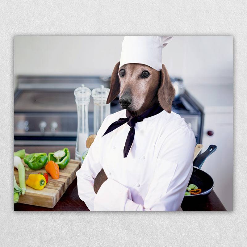 Chef Pet Character Portraits