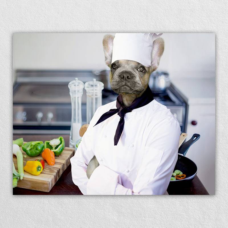 Chef Pet Character Portraits