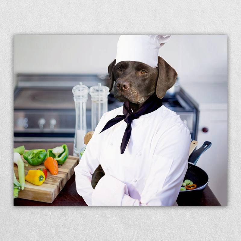 Chef Pet Character Portraits