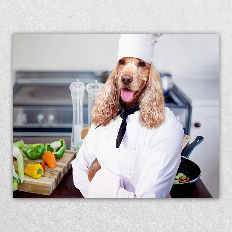 Chef Pet Character Portraits