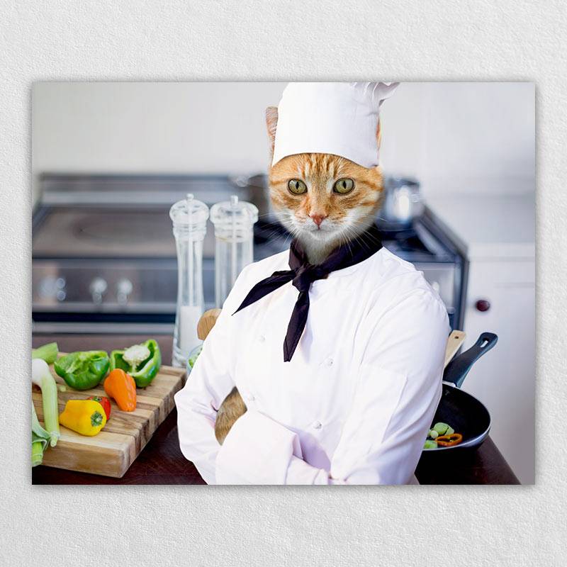 Chef Pet Character Portraits