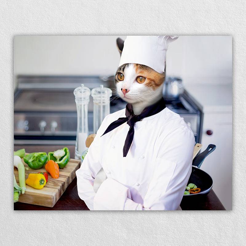 Chef Pet Character Portraits