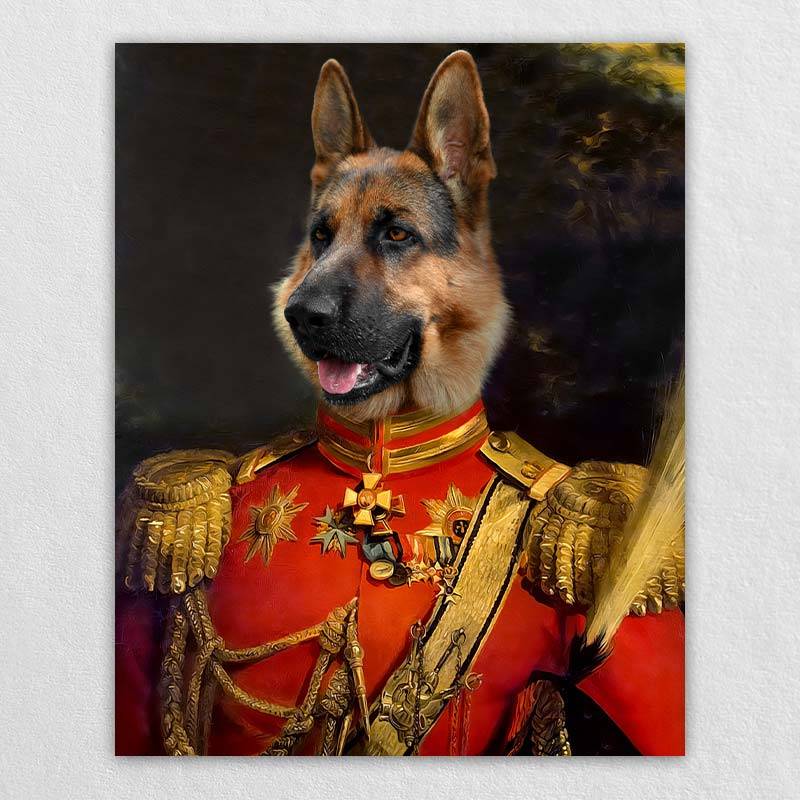 Royal Pet Dog General Painting