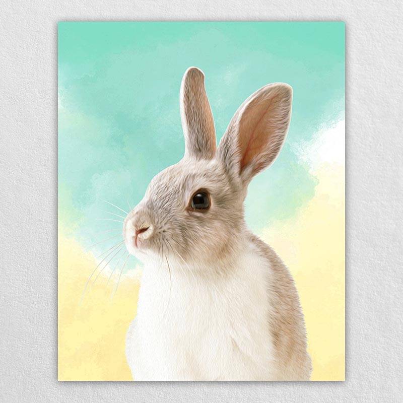 Affordable Pet Portraits Pet Canvas