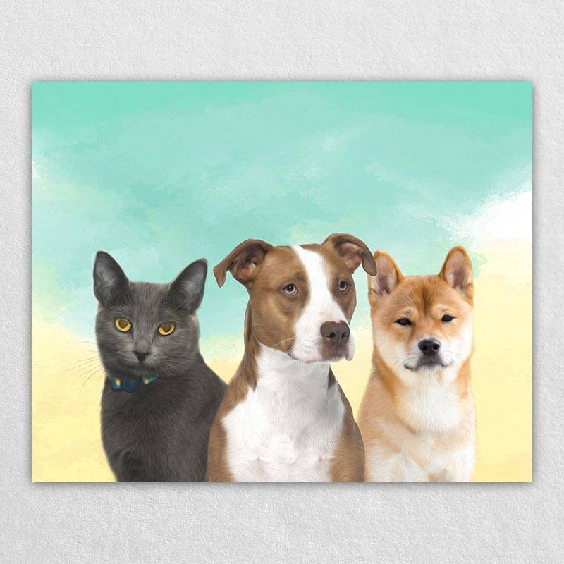 Pet Cat Dog Gallery Wall Decor