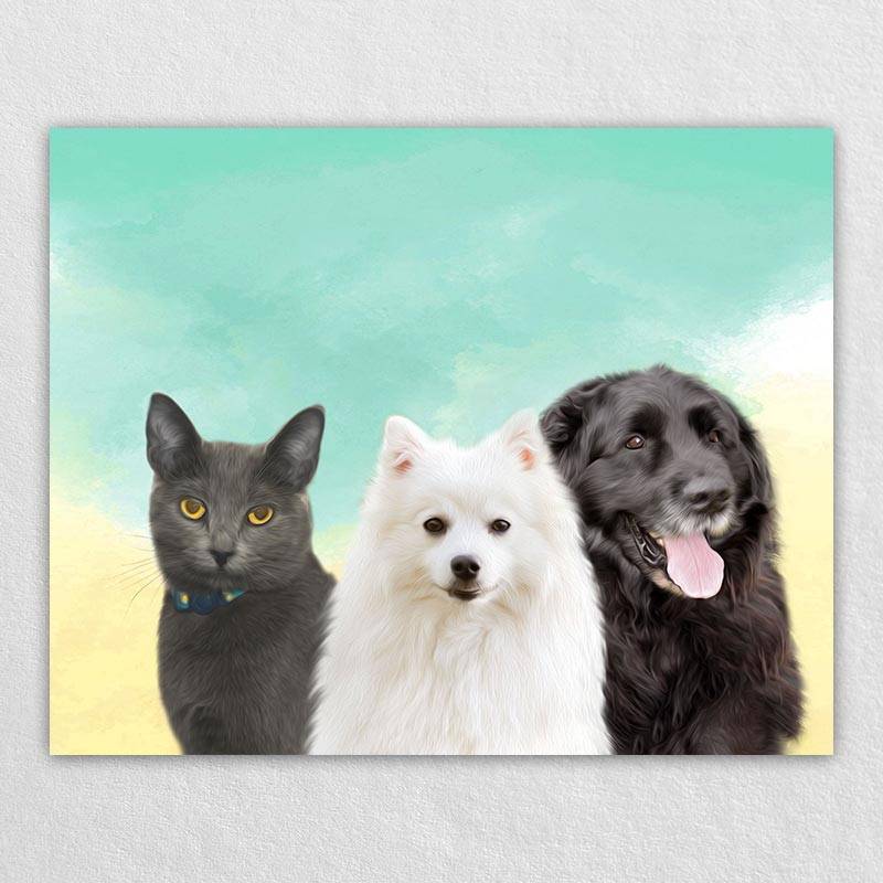 Pet Cat Dog Gallery Wall Decor