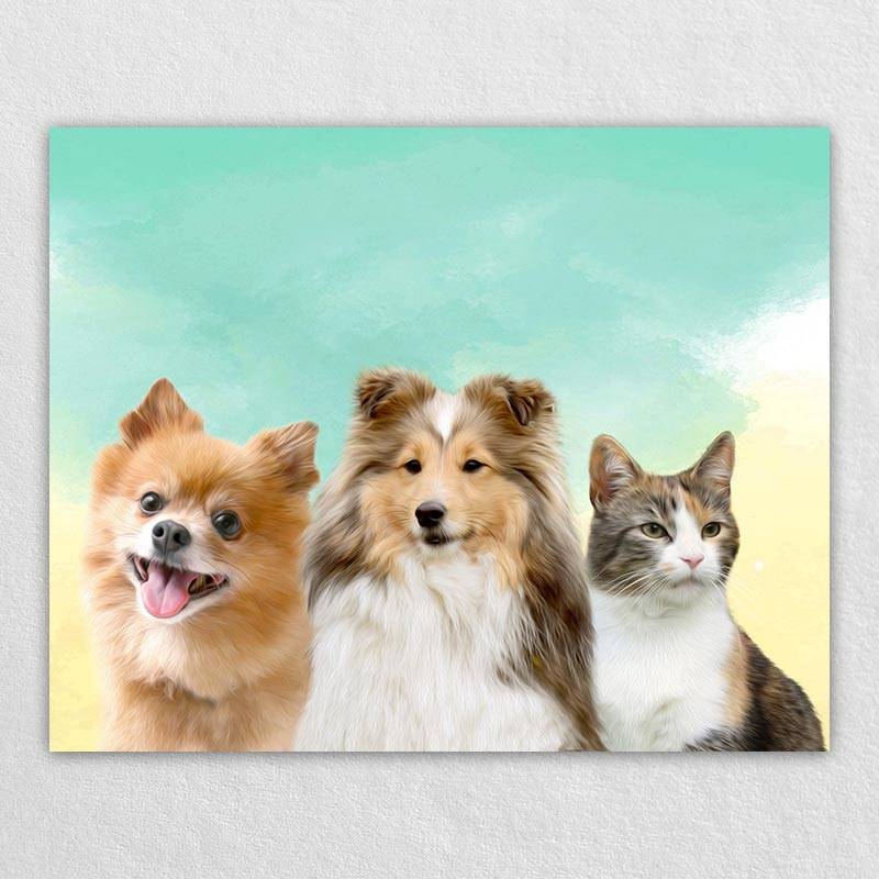 Pet Cat Dog Gallery Wall Decor