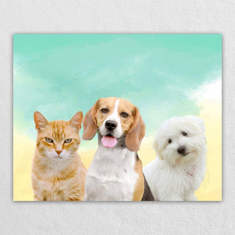 Pet Cat Dog Gallery Wall Decor