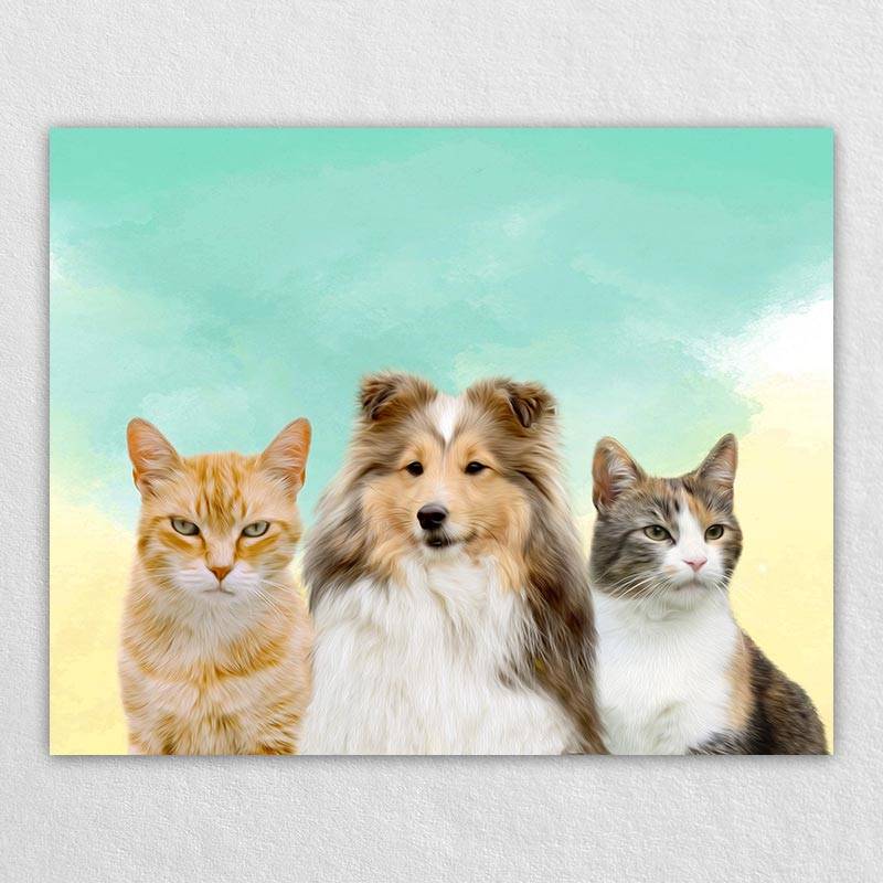 Pet Cat Dog Gallery Wall Decor