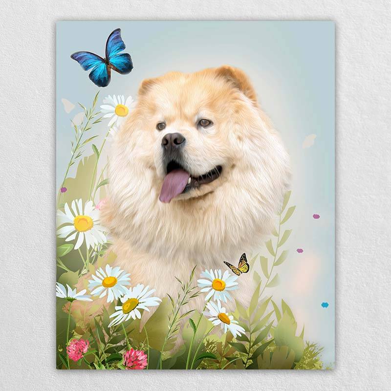 Turn Your Dog Pet Into A Portrait