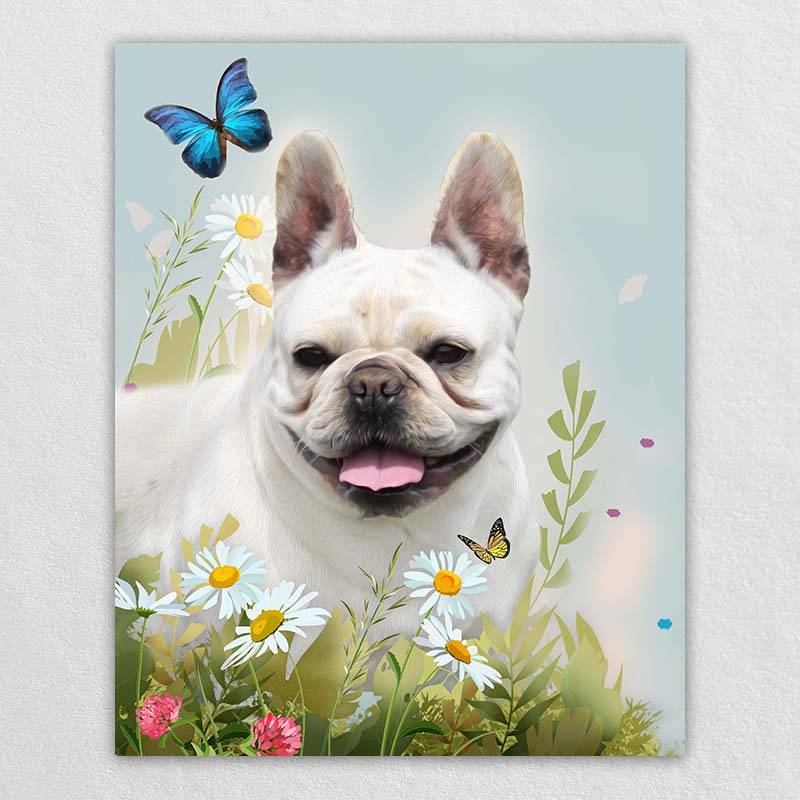 Turn Your Dog Pet Into A Portrait