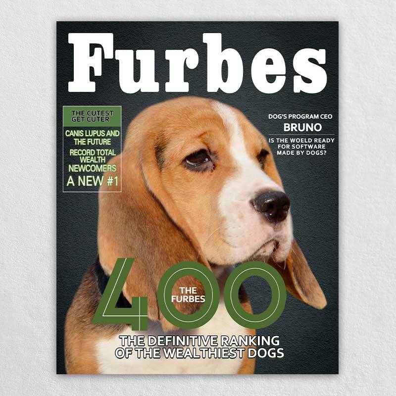 Furbes Cover Custom Canvas Dog Prints