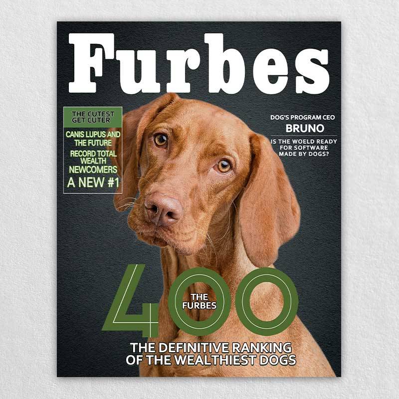 Furbes Cover Custom Canvas Dog Prints