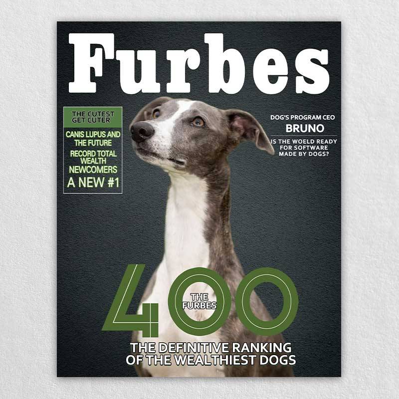 Furbes Cover Custom Canvas Dog Prints