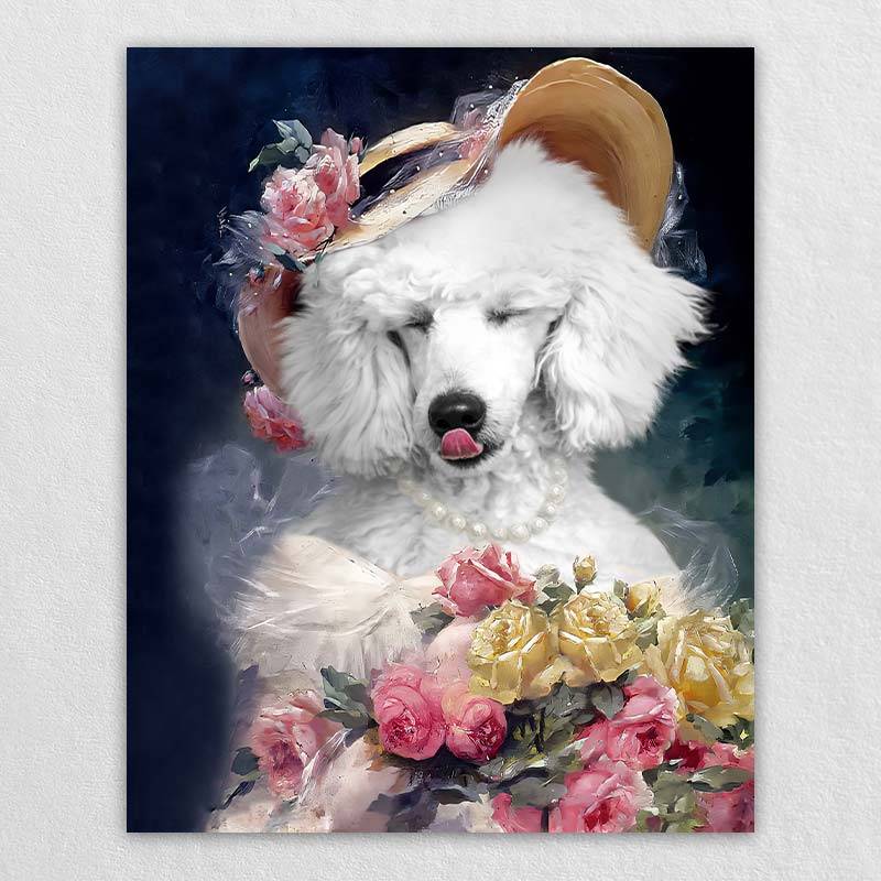 Custom Victorian Pet Portraits Pet Artwork