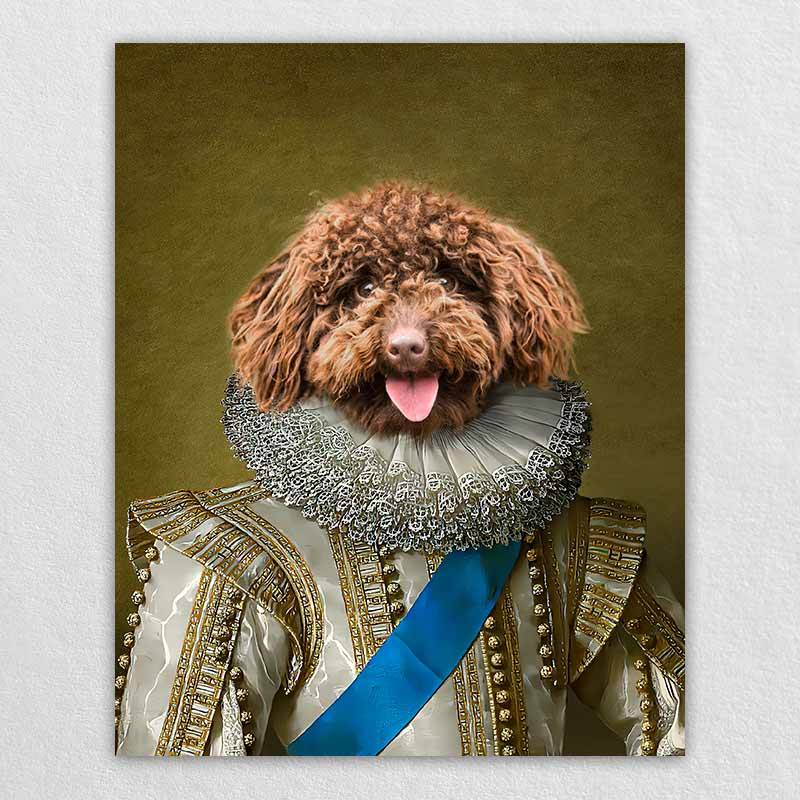 Dogs As Royalty Paintings Pet Portrait Painting