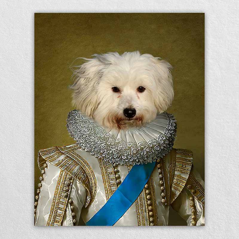 Dogs As Royalty Paintings Pet Portrait Painting