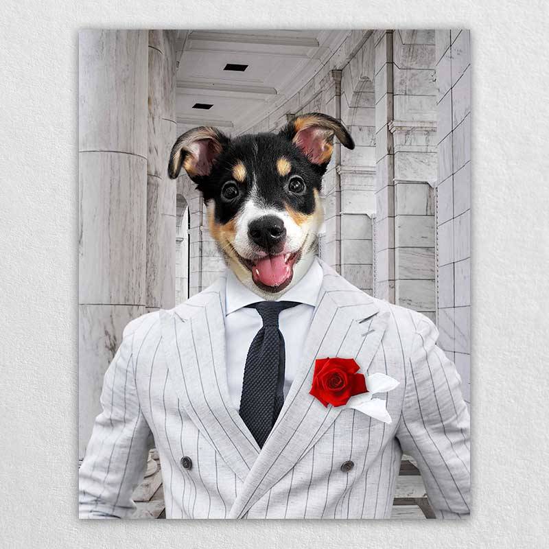 Custom Pet Dog Character Portraits