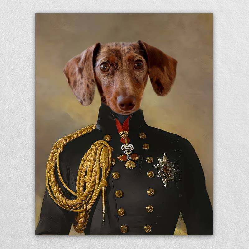 Custom Pet Dog As General Painting