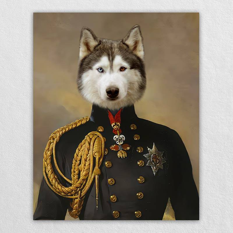 Custom Pet Dog As General Painting