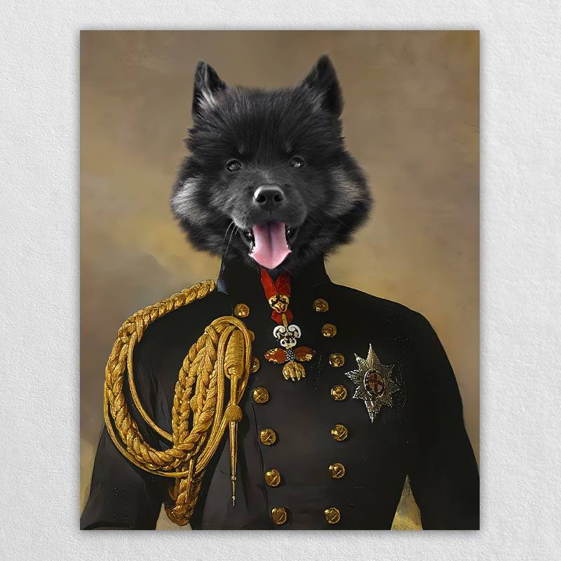 Custom Pet Dog As General Painting