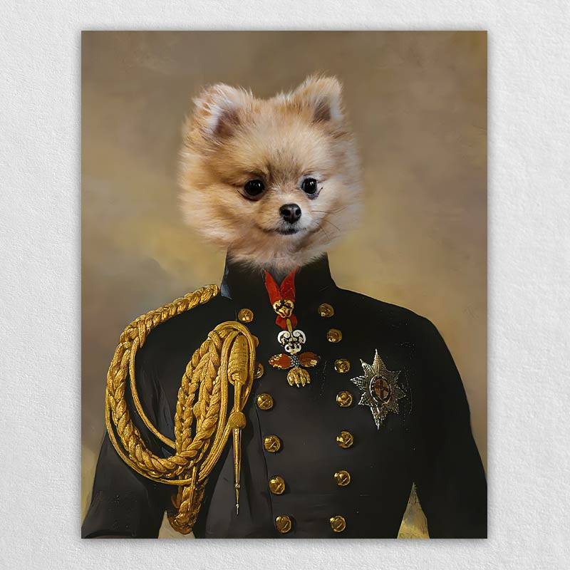 Custom Pet Dog As General Painting