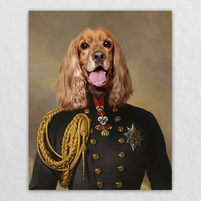 Custom Pet Dog As General Painting