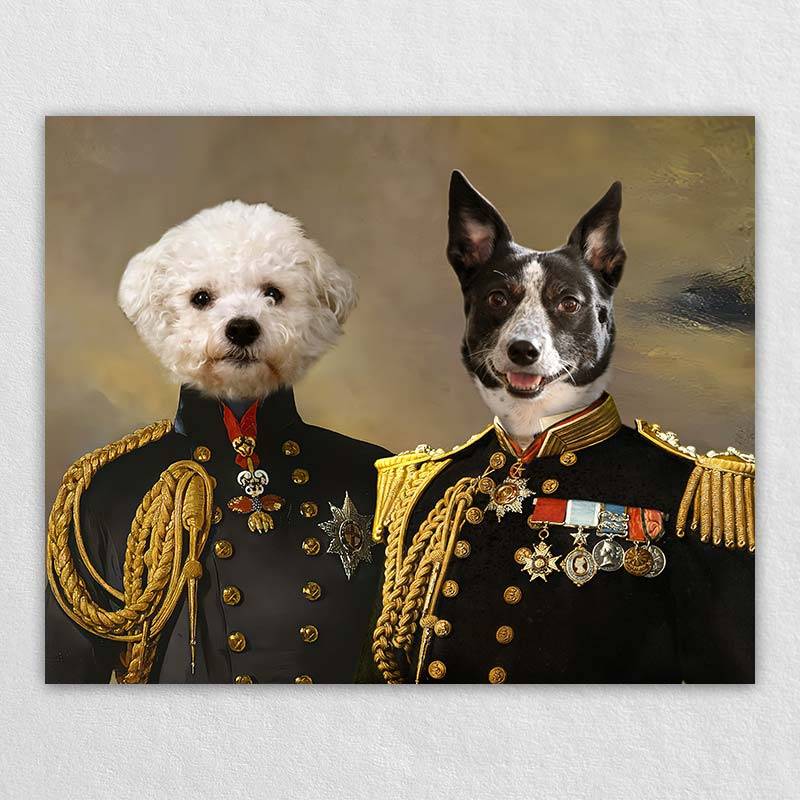 Personalized Pet Portraits As Royalty