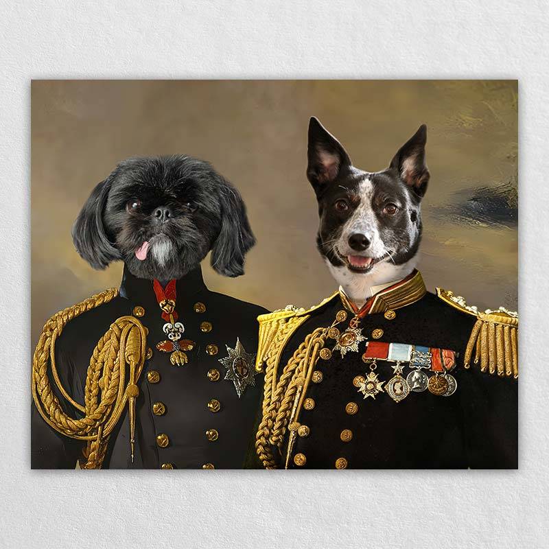 Personalized Pet Portraits As Royalty