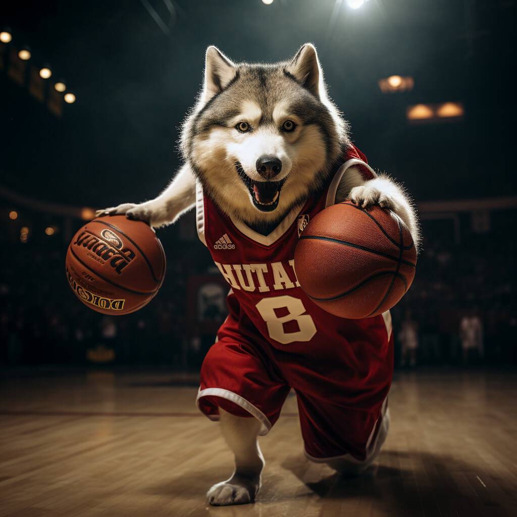 Silly Dog Pictures Basketball Sports Images