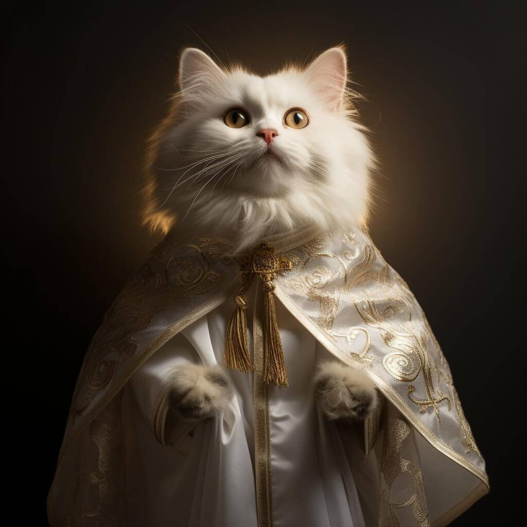 Renaissance Religious Paintings Custom Pet Portraits