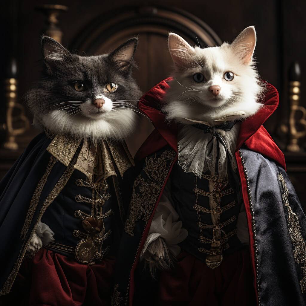 Animal Portrait Photo Vampire Renaissance Paintings