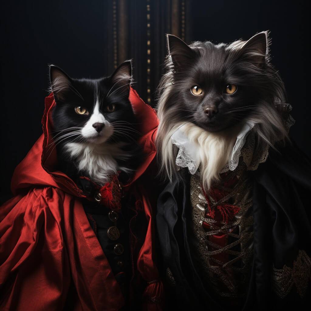 Turn Pet Into Portrait Mannerist Art Vampire