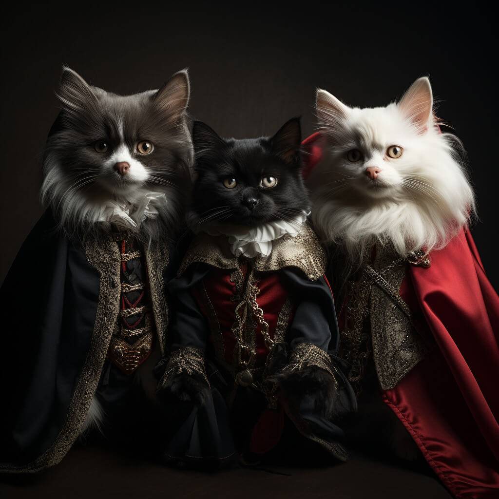 Vampire Interesting Renaissance Paintings Pet Portraits