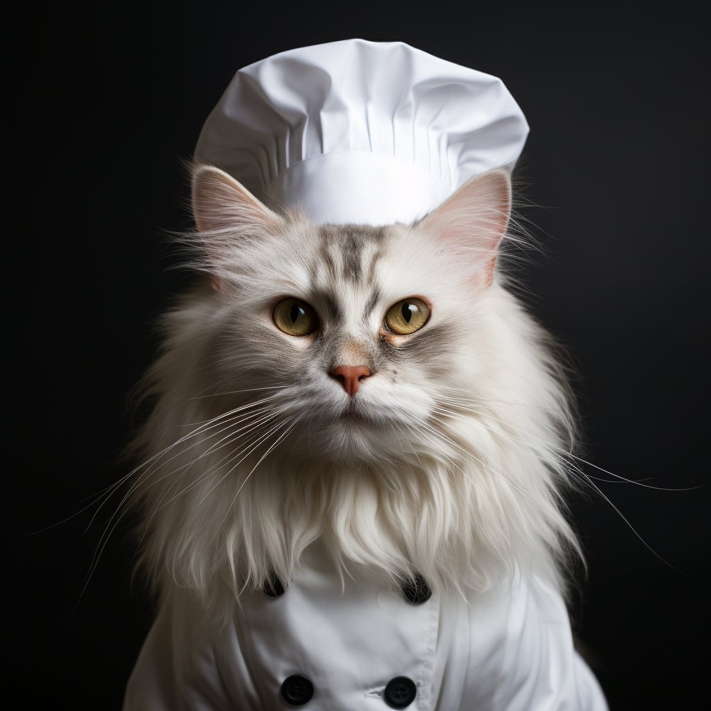 Kitchen Canvas Cute Cat Png Image