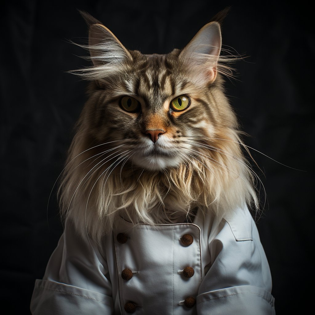 Unusual Kitchen Wall Art Tabby Cat Photos