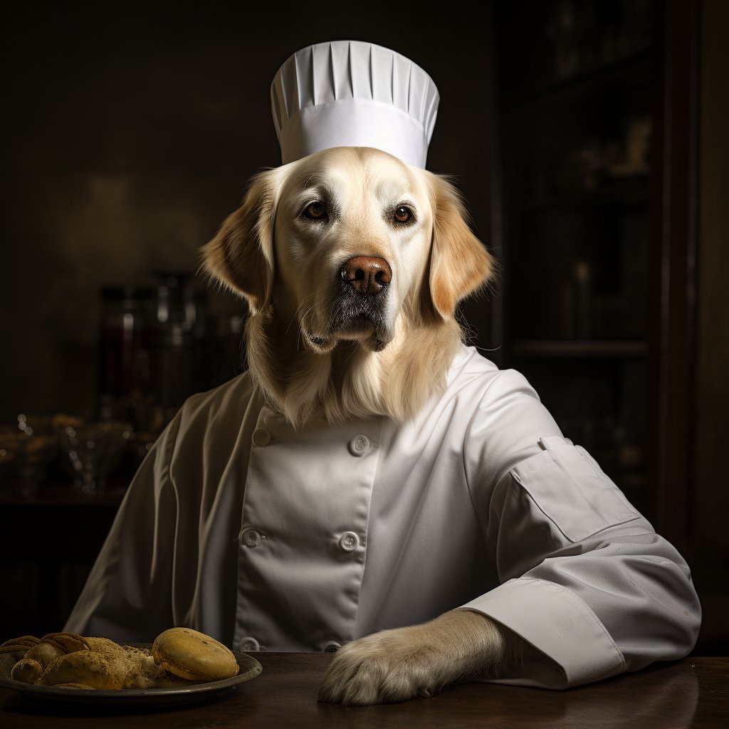 Chef Cartoon Images Hd Dog Hand Painting