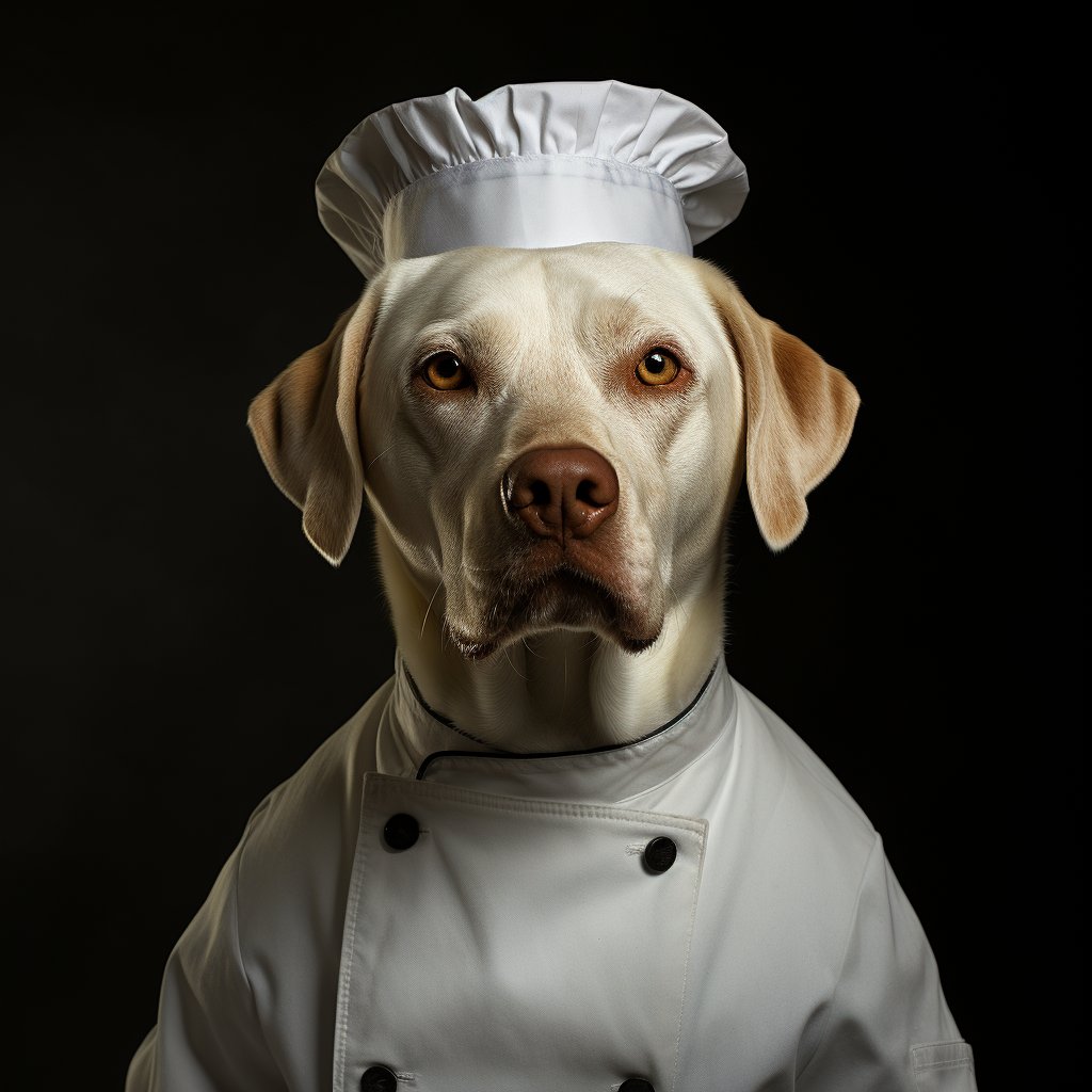 Chef Kitchen Images Painting The Dog