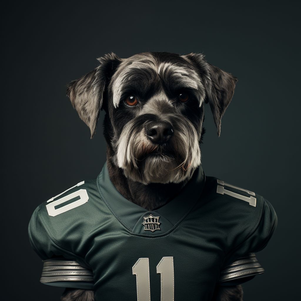 Football Players Cute Pet Photos