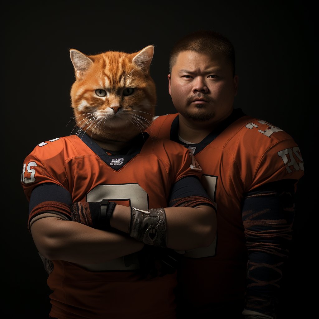 American Artfootball Sweet Cat Portrait Images