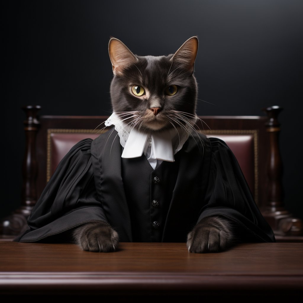 Courtroom Figure Images Cute Animated Cat Portrait Images