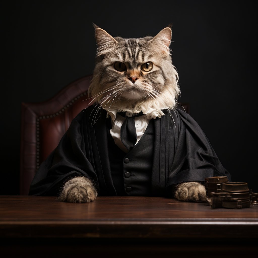 Legal Iconography Pics Cat Photo Portrait Image