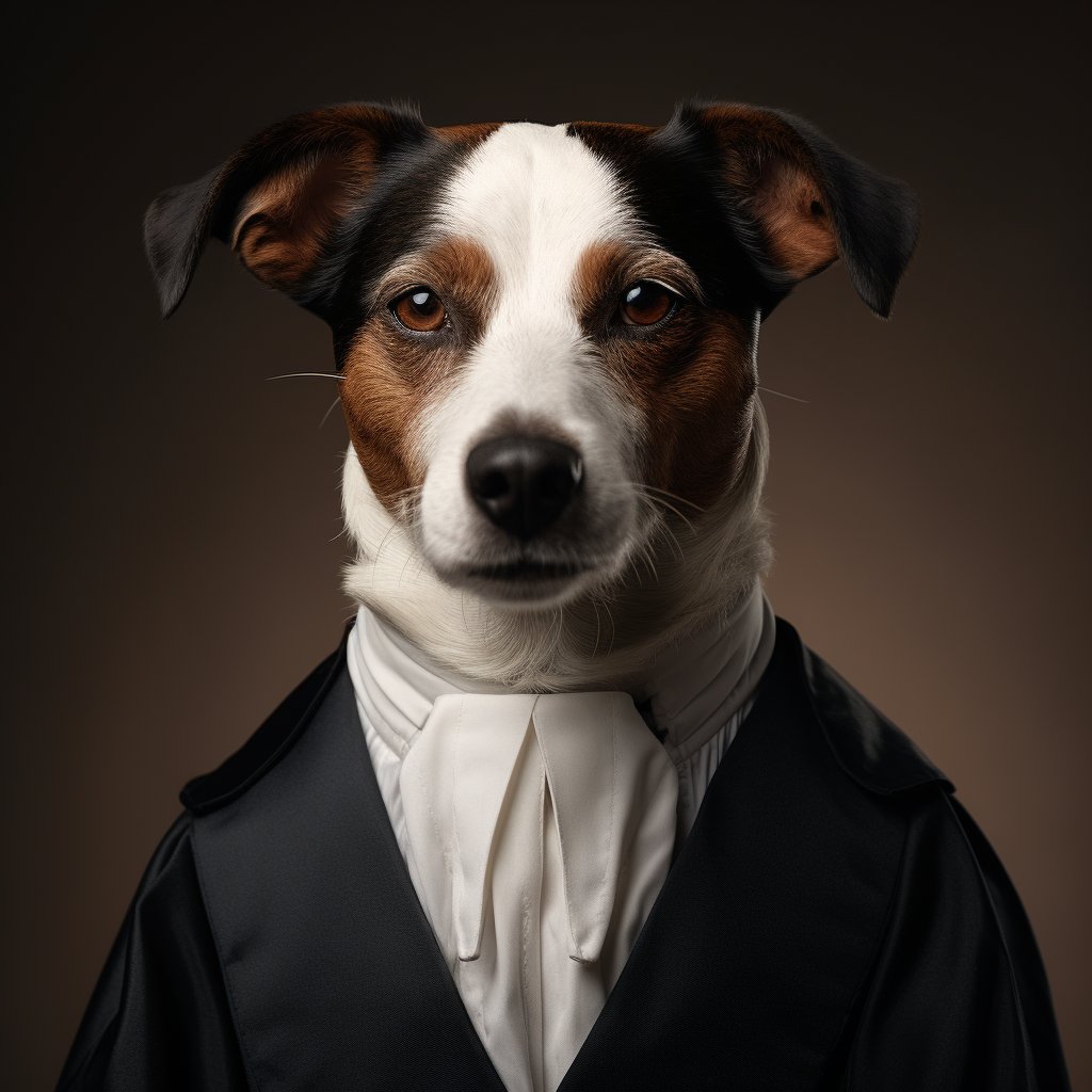 Court Of Law Visuals Dog Wall Art Canvas Prints