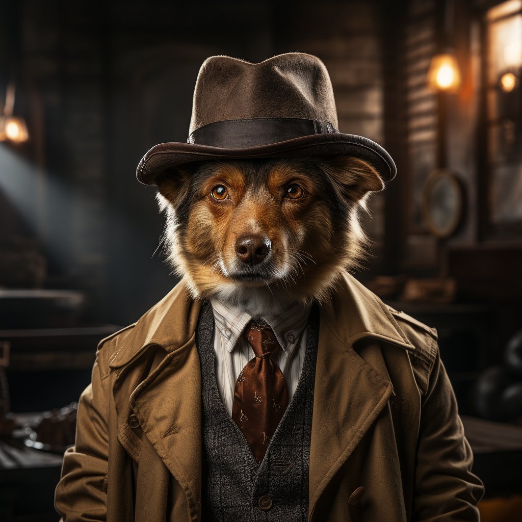 Detective Images Download Home Dog Canvas Images