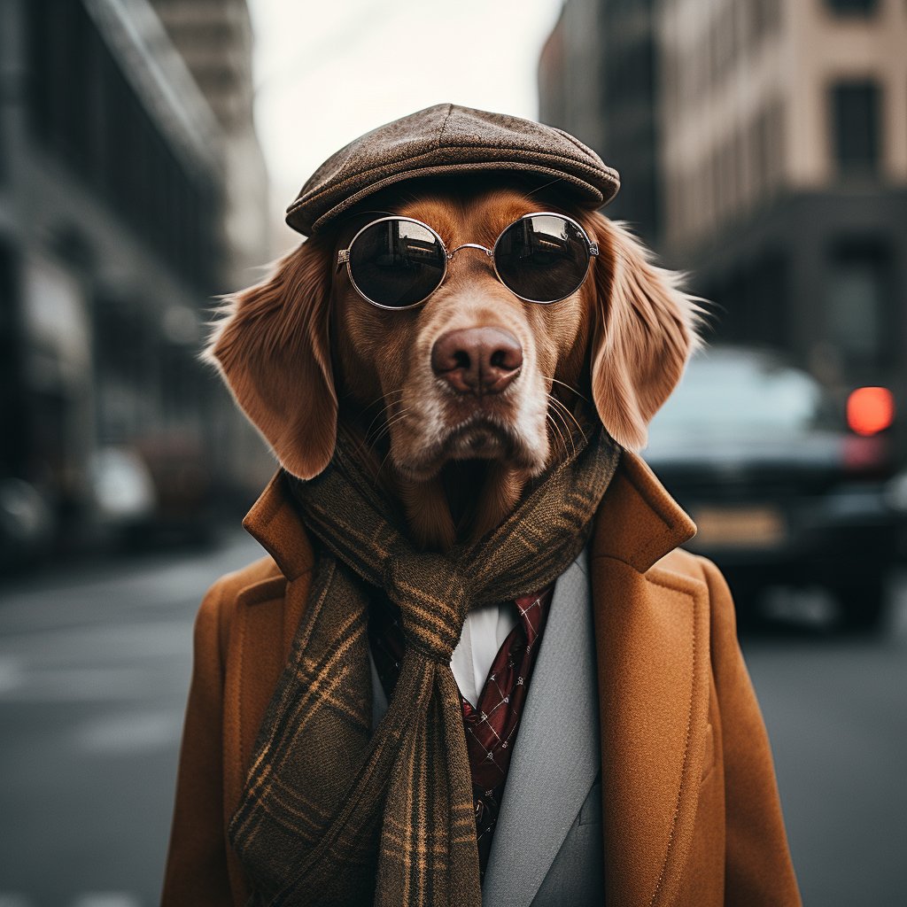 Fine Art Fashion Dog Photography