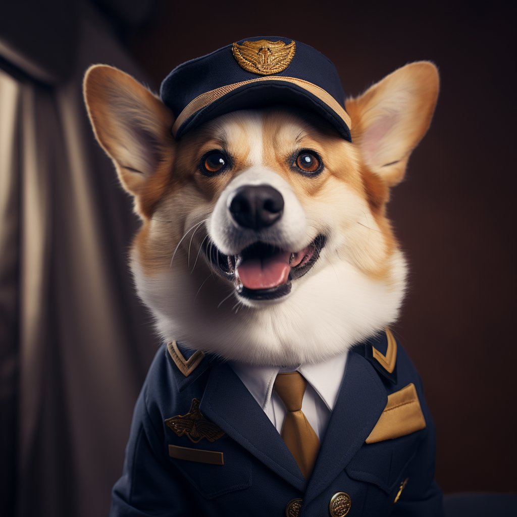 Masterful Pilot The Dog Art Pic