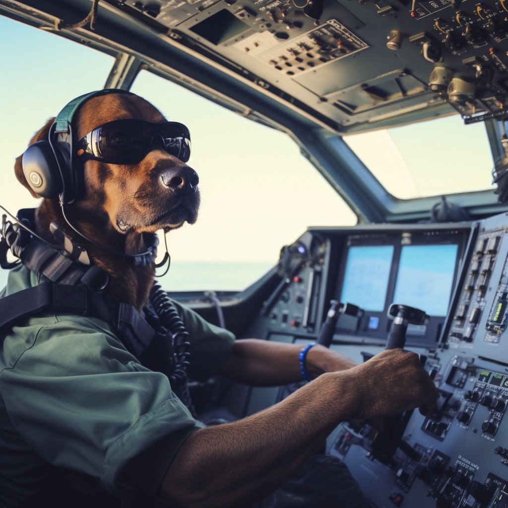 Quick-Thinking Signal Corps Officer The Art Of The Dog Prints