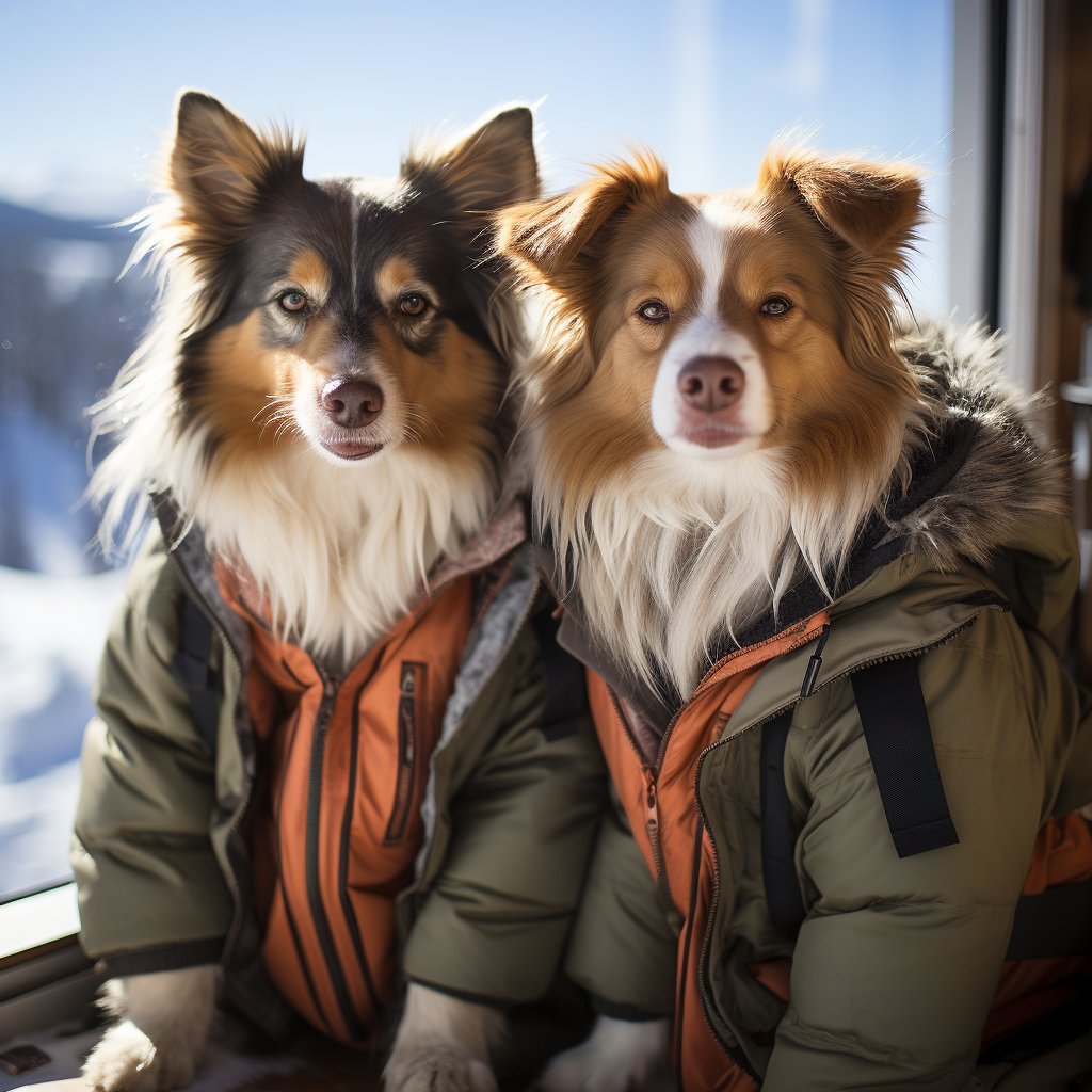 Off-Trail Adventurer Canvas Pet Portrait Art