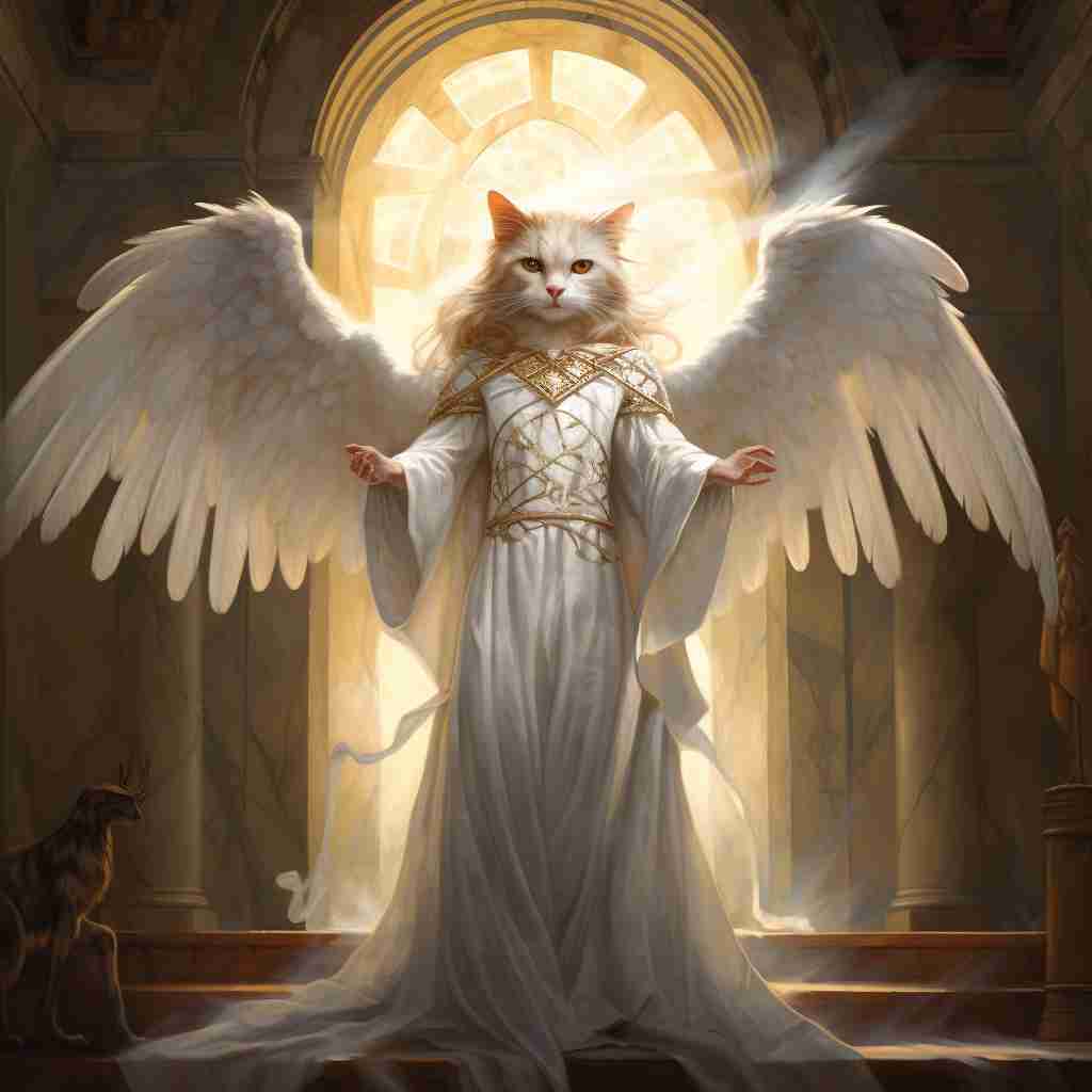 Ethereal Defender Cat Pictures Art Images