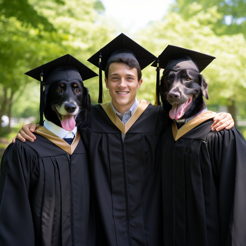 Etsy Painting of Dog - Artistry That Tells a Tail of Achievement